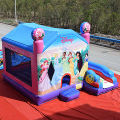 Disney Princess inflatable bouncer slide combo