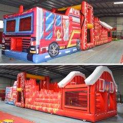 66ft Fire Engine obstacle course