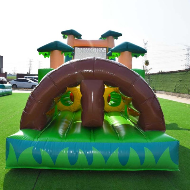 Jungle inflatable obstacle course