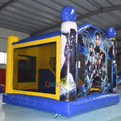 Panther bounce house with slide