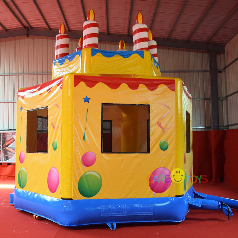Giant Birthday Cake Bounce House