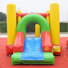 Mini rainbow bouncer with slide