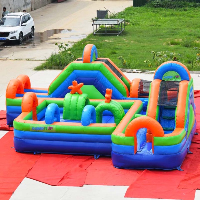 24ft children inflatable obstacle course