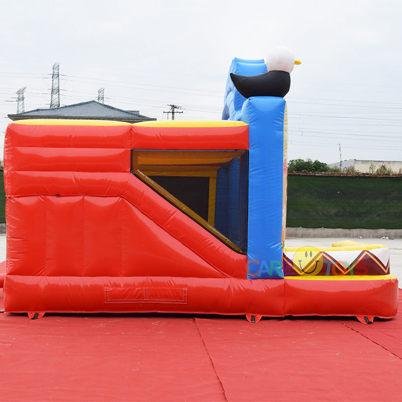 Tiki bounce house combo
