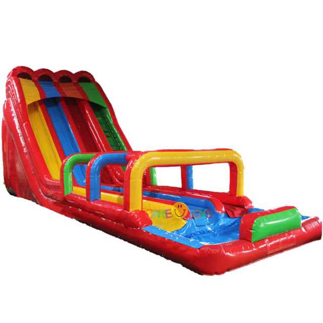 Triple Lane Rainbow water slide