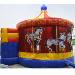 Carousel Bounce House with slide