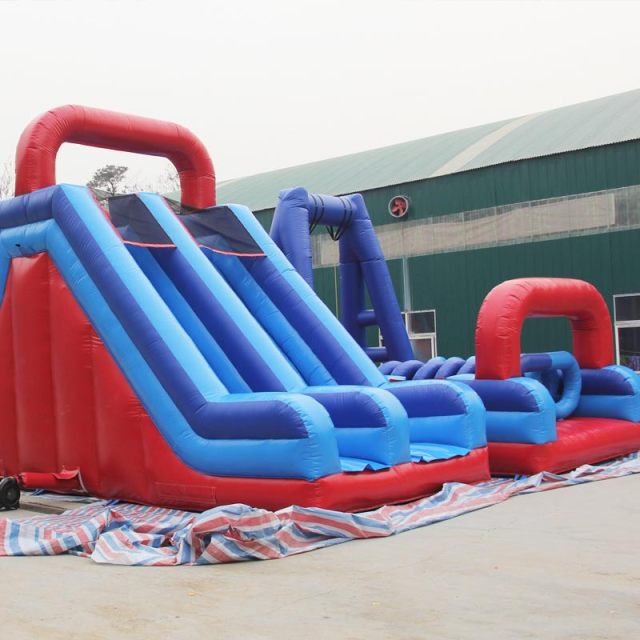 Rugged Warrior inflatable obstacle course