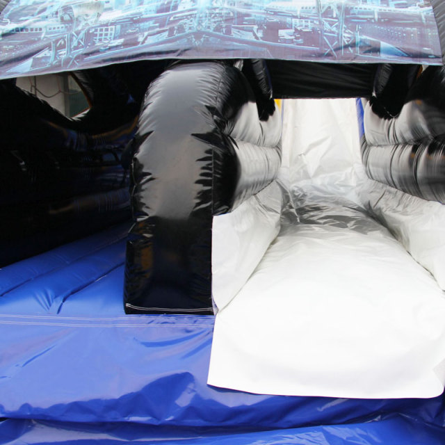 Batman batmobile inflatable water slide