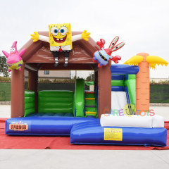 3D Spongebob Bouncer with slide