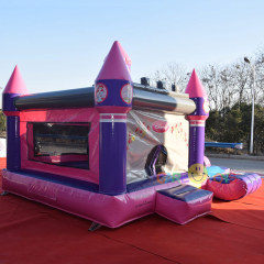 Pink Princess castle inflatable bouncer