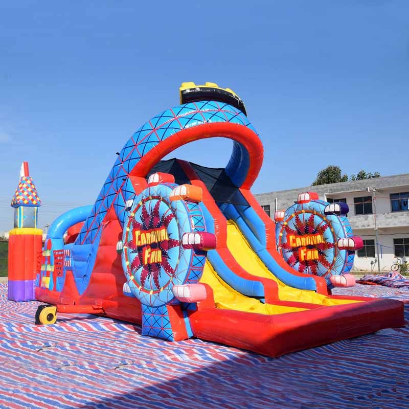 Ferris wheel obstacle course