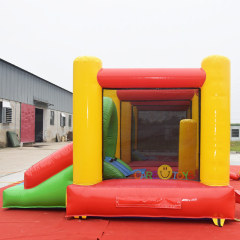 Mini rainbow bouncer with slide