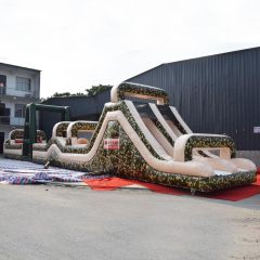 military bootcamp inflatable obstacle