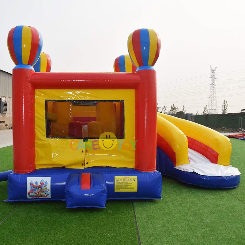 Balloon Bouncer with Curve Slide