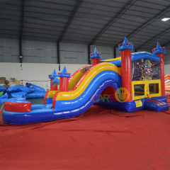 Inflatable Castle Bouncer with water slide