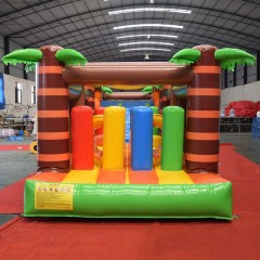 jungle fun run inflatable obstacle