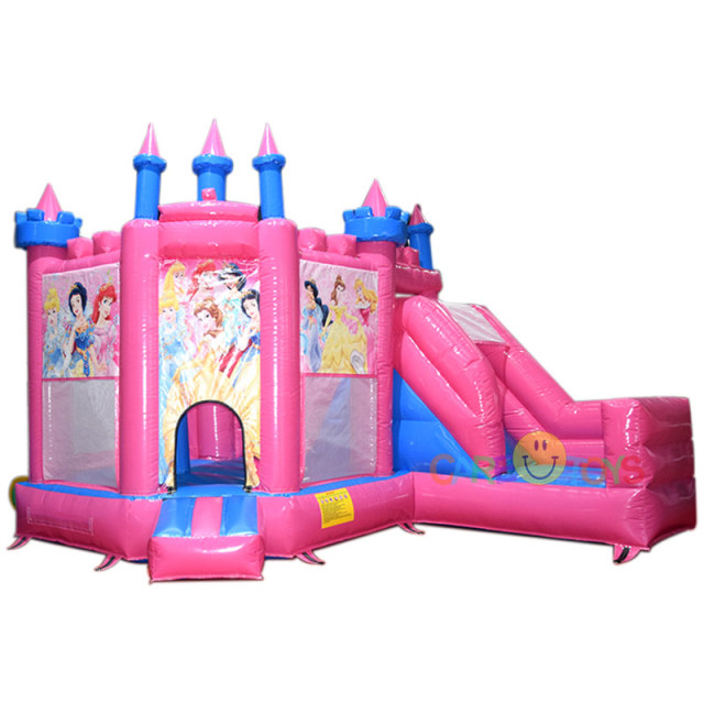 Pink Princess Castle Inflatable Bouncer