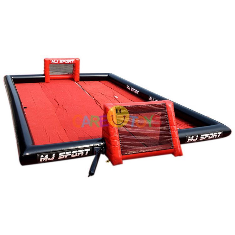 Custom size Inflatable football pitch