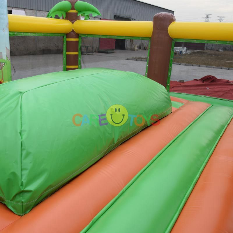 inflatable soft air mountain