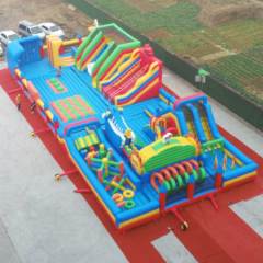 28x12m children play games inflatable world