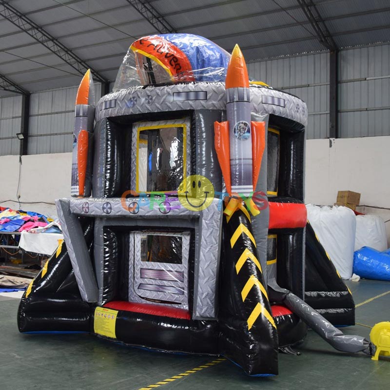 inflatable airborne adventure game