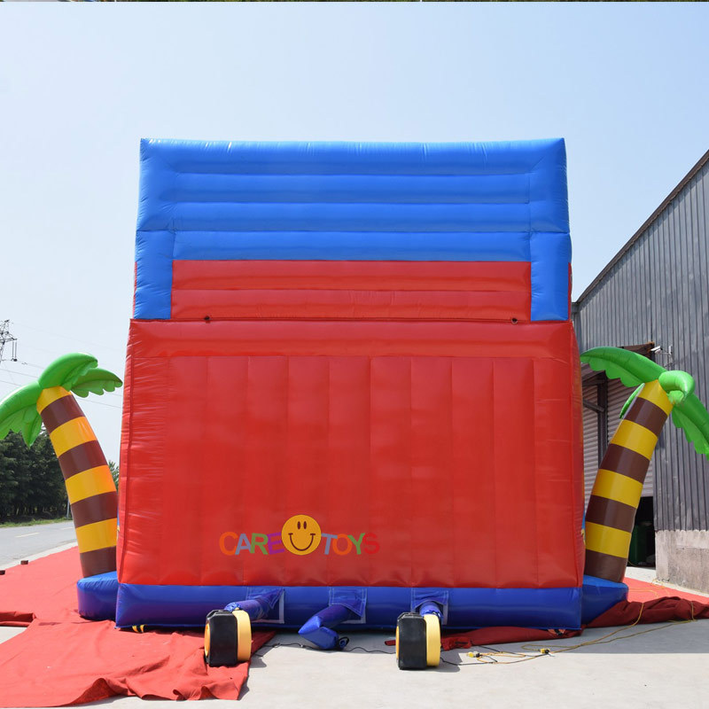 Giant pirate ship playland inflatable slide