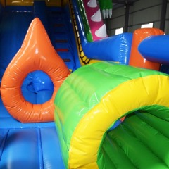 Giant Crocodile mouth inflatable slide
