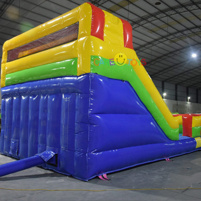 13ft tall small inflatable slide
