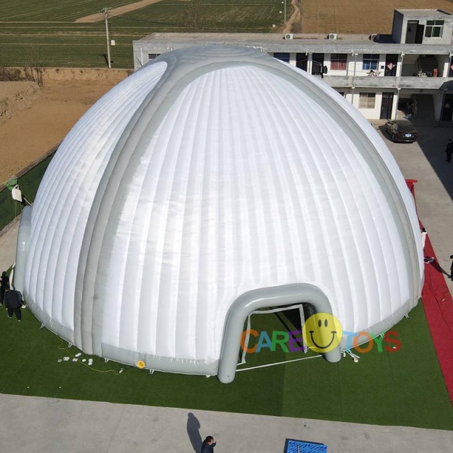 Giant 20m dia inflatable air dome