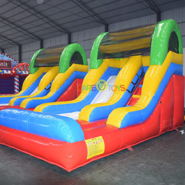 cheap mini toddlers inflatable slide