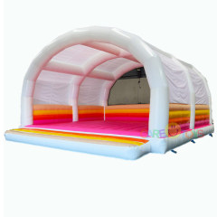 Custom Large wedding inflatable castle with arch roof