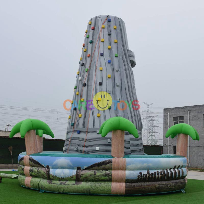Tiki island climbing wall