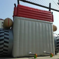 Giant Tractor bulldozer inflatable slide