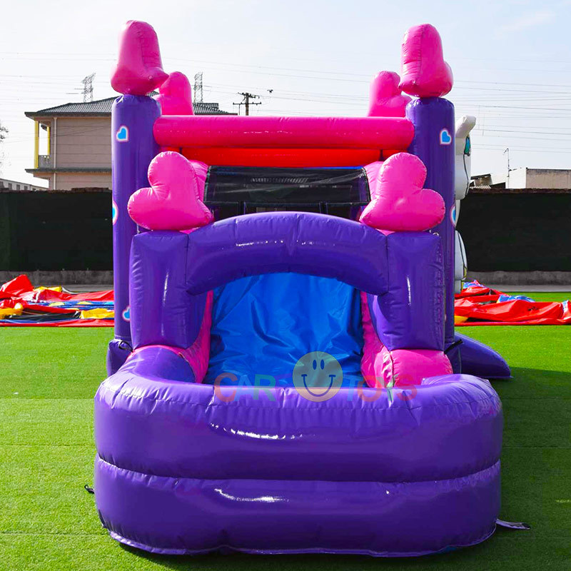 Unicorn Bounce house with slide