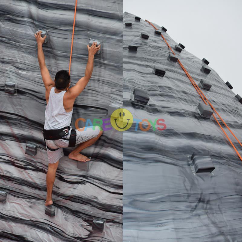Tiki island climbing wall