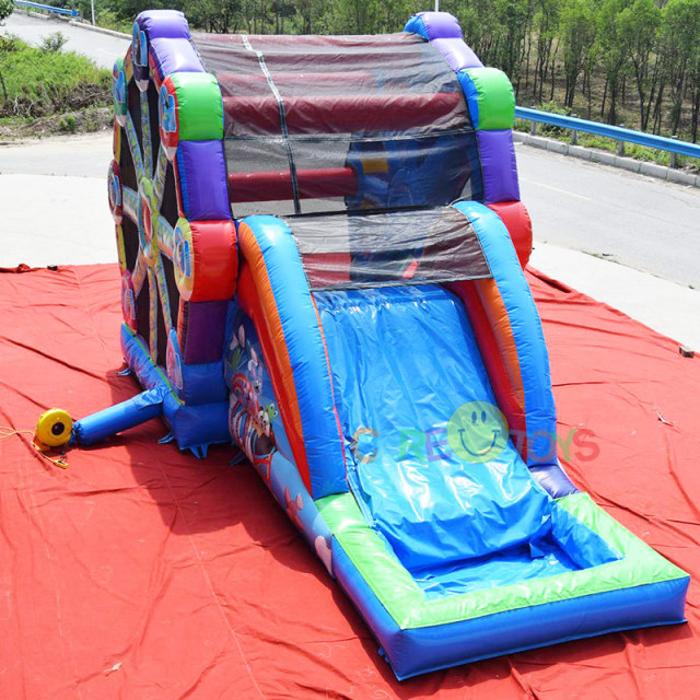 Ferris Wheel Inflatable Bouncer with pool water slide