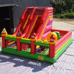 angry birds inflatable slide