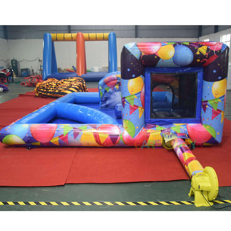 Custom Bouncy castle with ball pit for toddlers