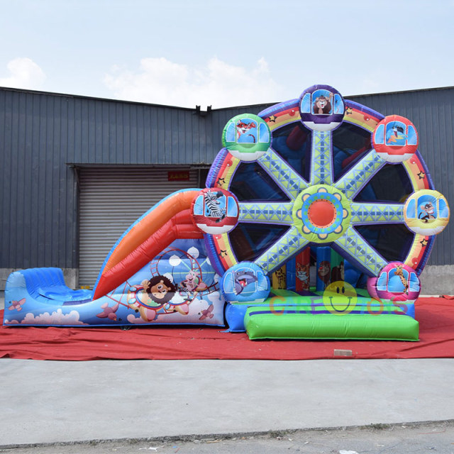 Ferris Wheel Bouncing Castle with slide