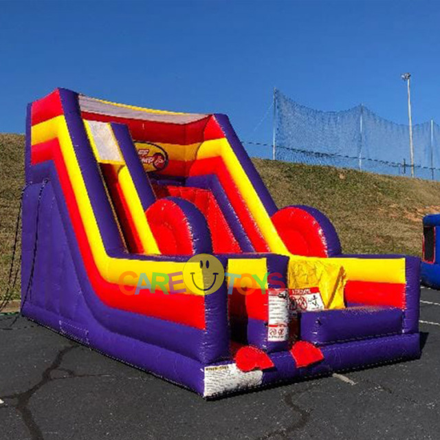 Cliff jump inflatable game
