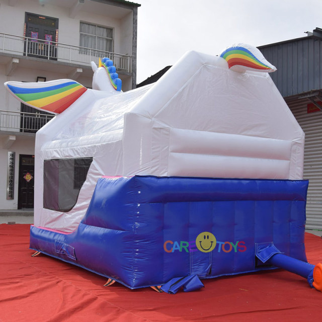 Rainbow Unicorn with inner slide