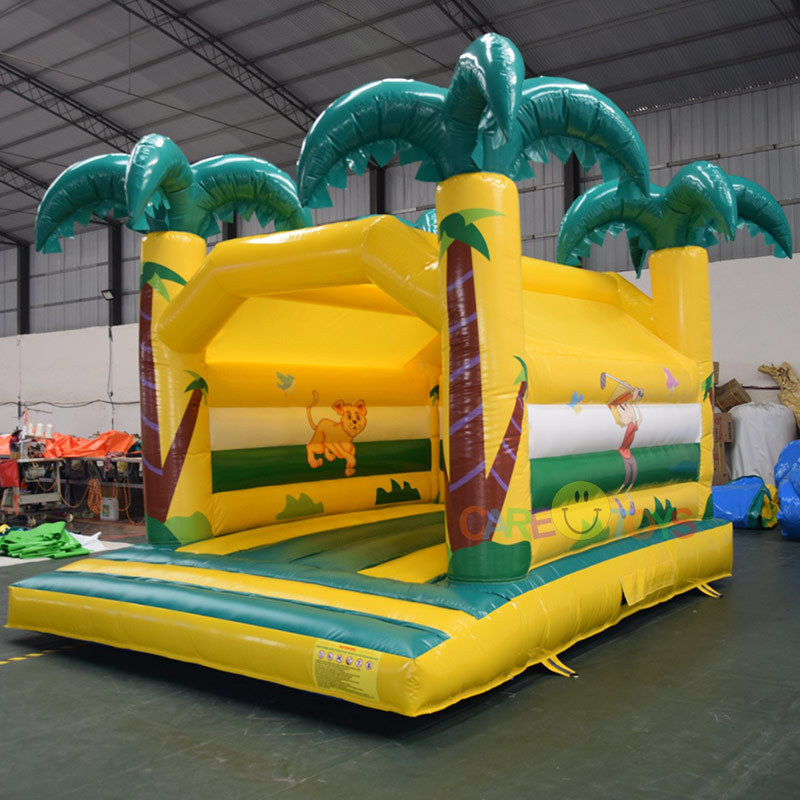 Jungle zoo bouncy castle