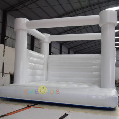 10ft cheap mini white wedding bouncy castle