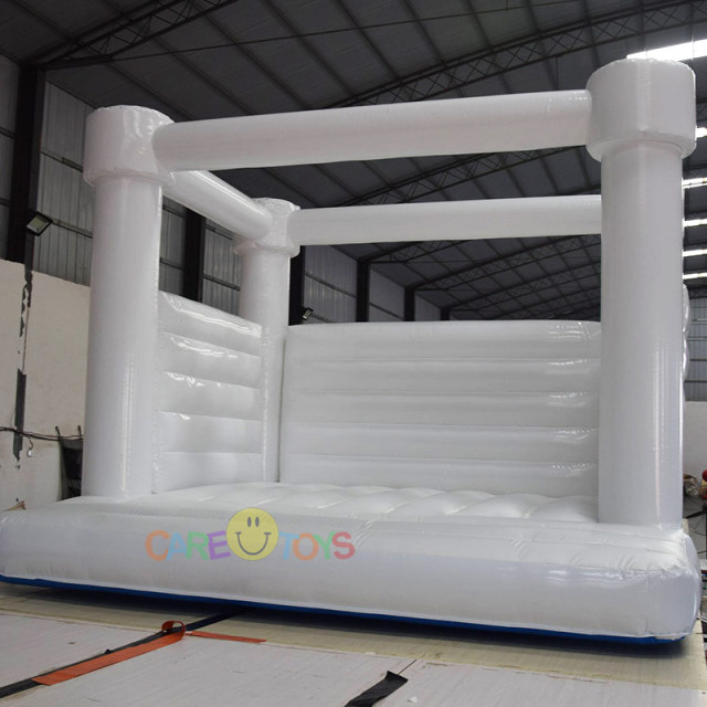 10ft cheap mini white wedding bouncy castle