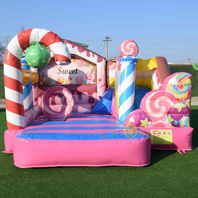 Sweet Candy Land Inflatable Play Center For Kids