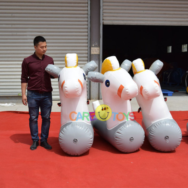 inflatable derby horse