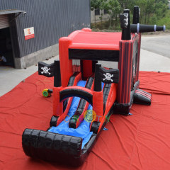 Pirate Theme Bouncer with water slide