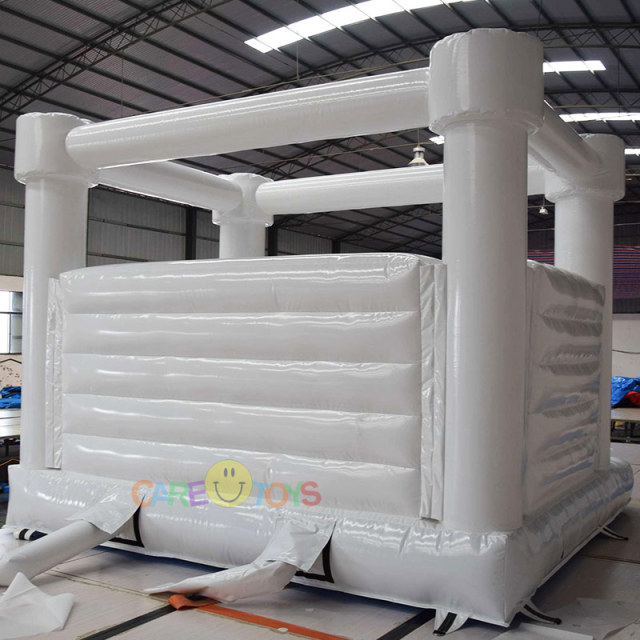 10ft cheap mini white wedding bouncy castle