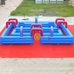 inflatable water tag war maze