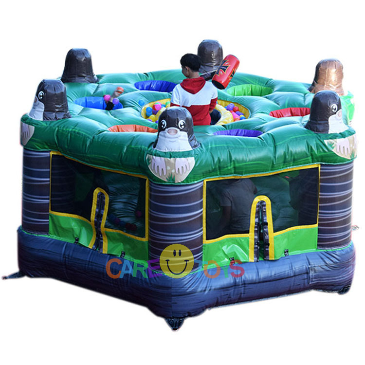 Inflatable whack a mole